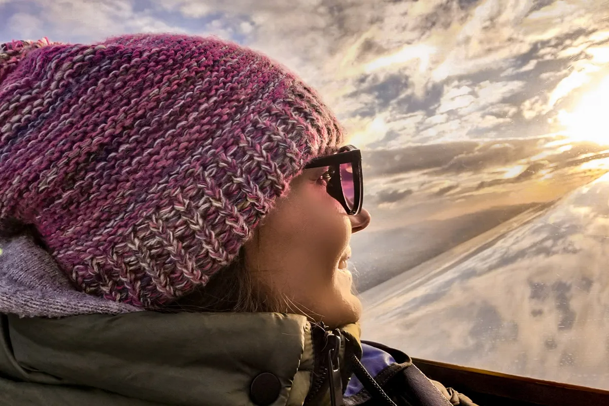 Pilotom vetroňa na skúšku Prešov-3