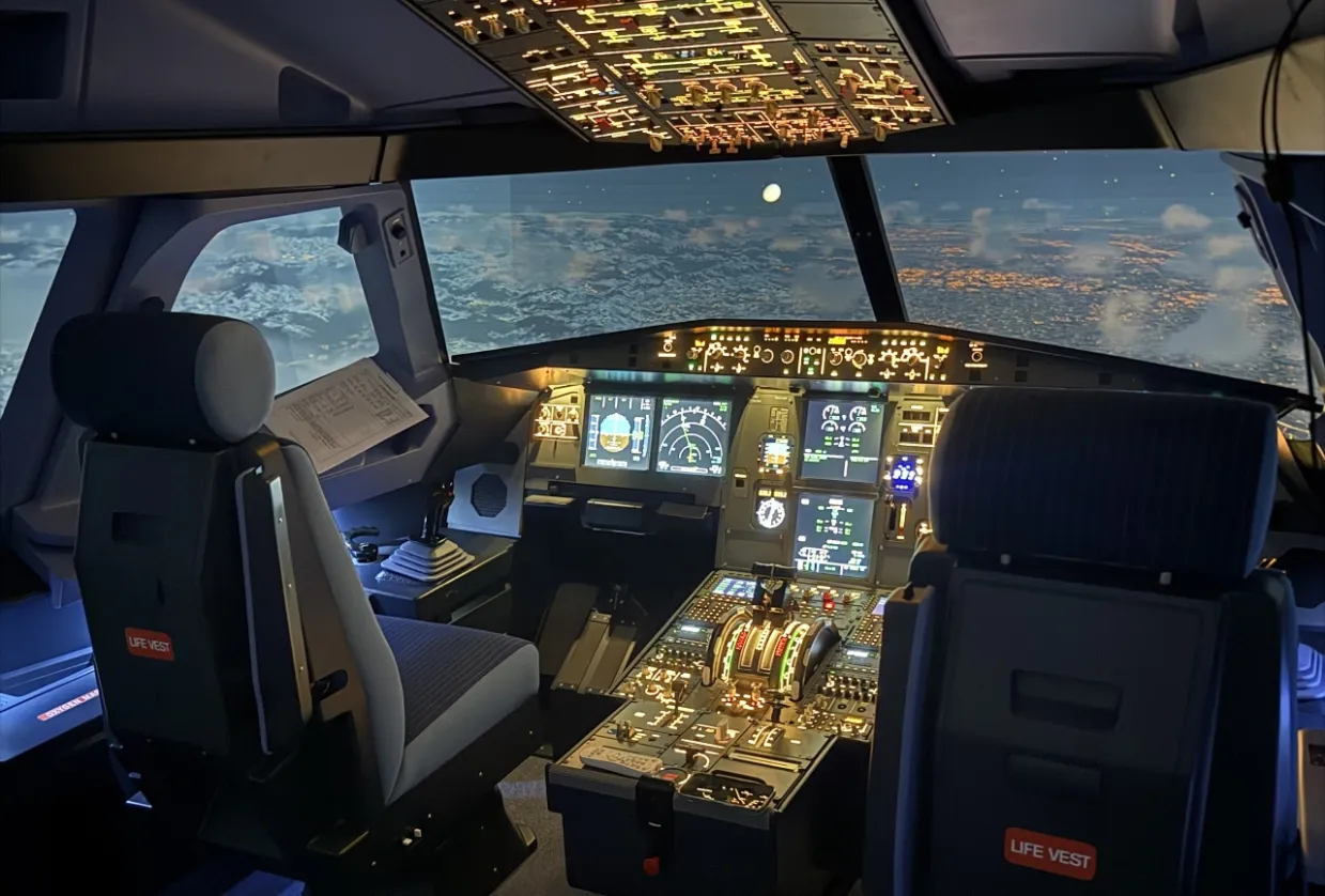 Letecký simulátor Bratislava-1