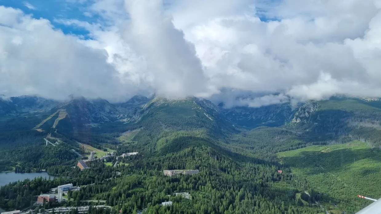 Pilotom lietadla na skúšku Vysoké Tatry-6