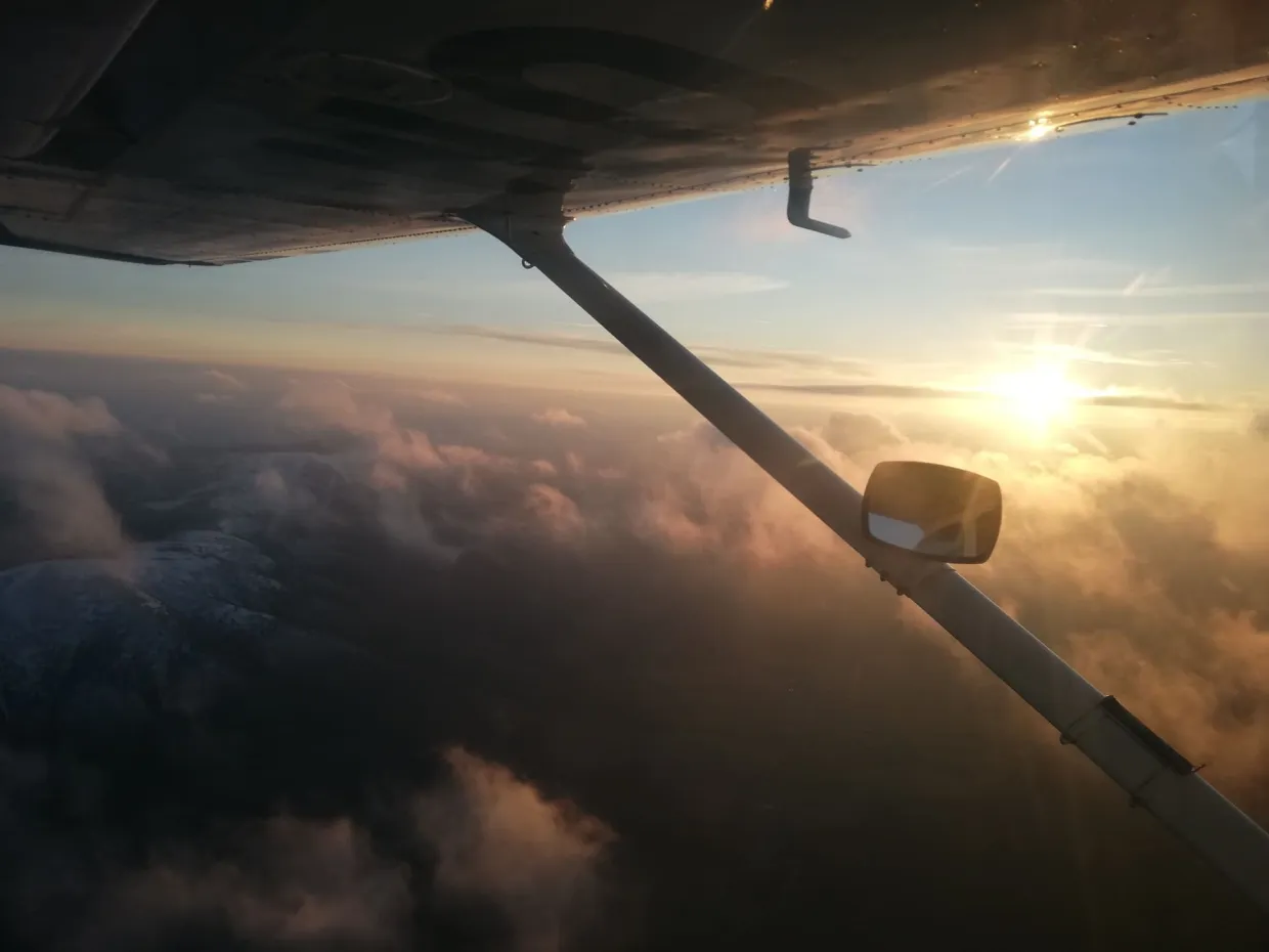 Pilotom lietadla na skúšku Martin-3