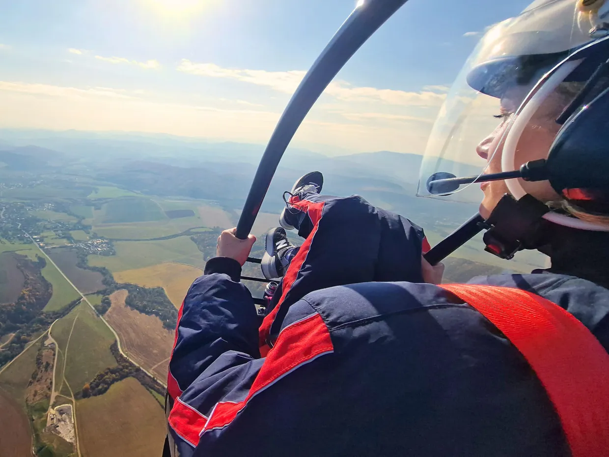Motorový paragliding Ražňany-0