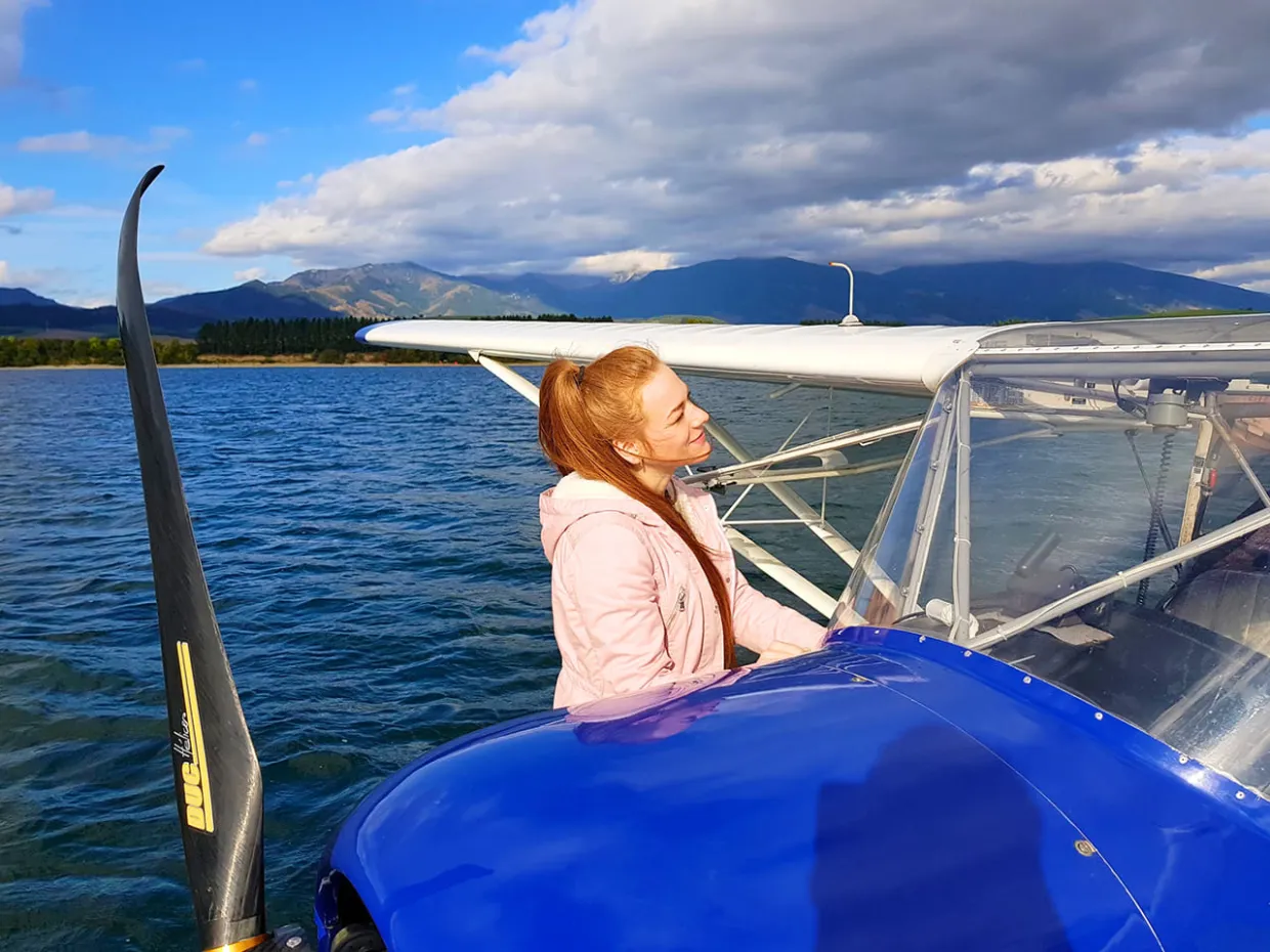 Zážitkový let hydroplánom Liptovská Mara-4