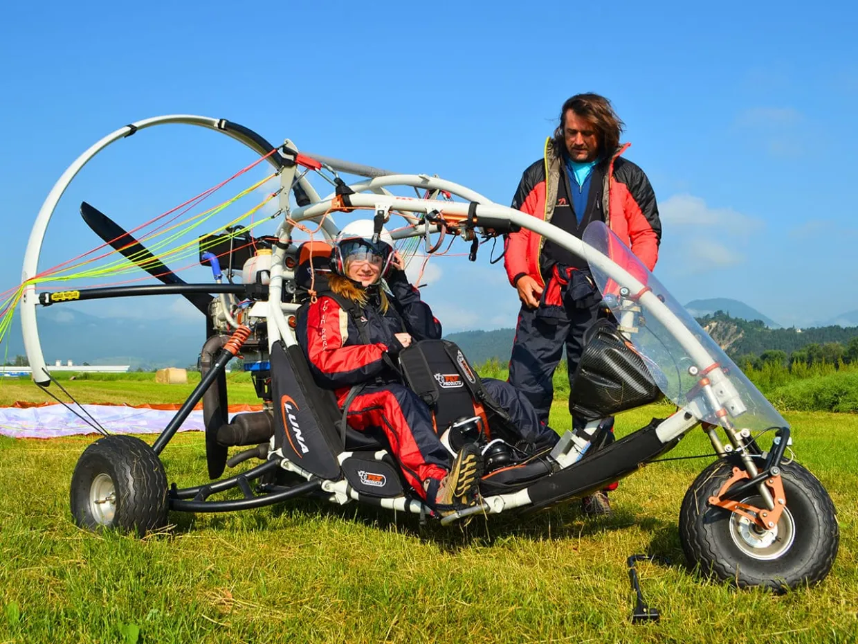 Motorový paragliding Liptov-9