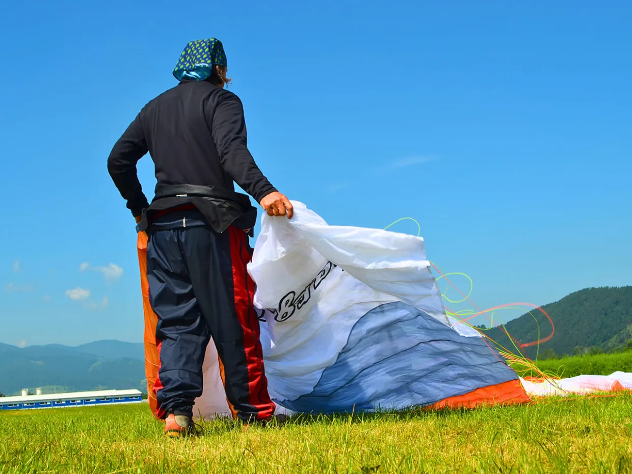 Motorový paragliding Liptov-2