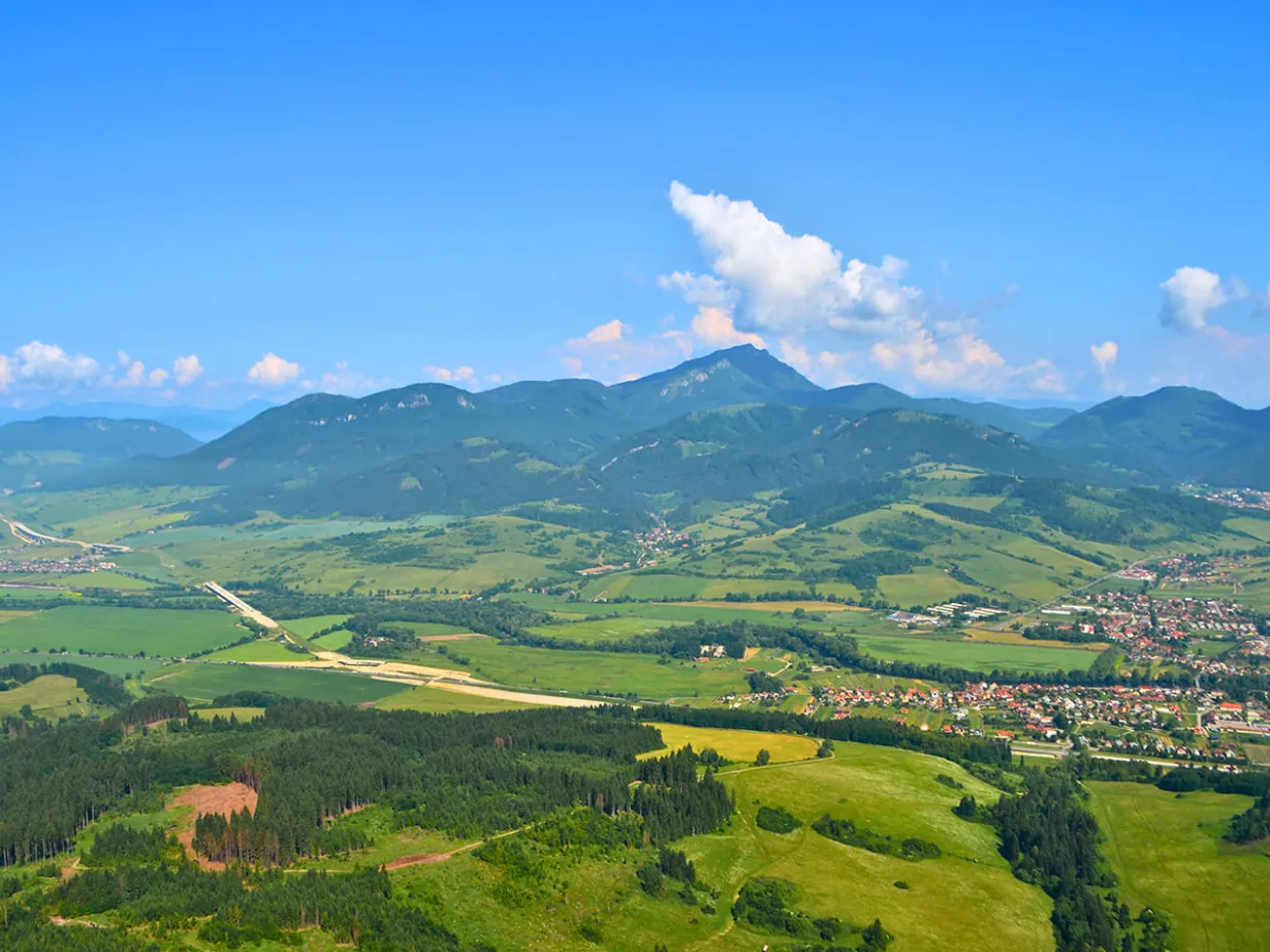 Motorový paragliding Liptov-3