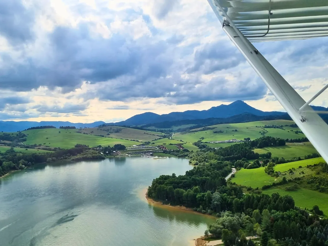 Pilotom hydroplánu na skúšku Liptovská Mara-6