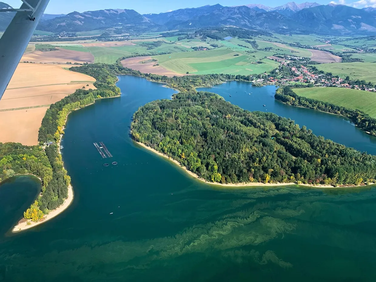 Pilotom hydroplánu na skúšku Liptovská Mara-8