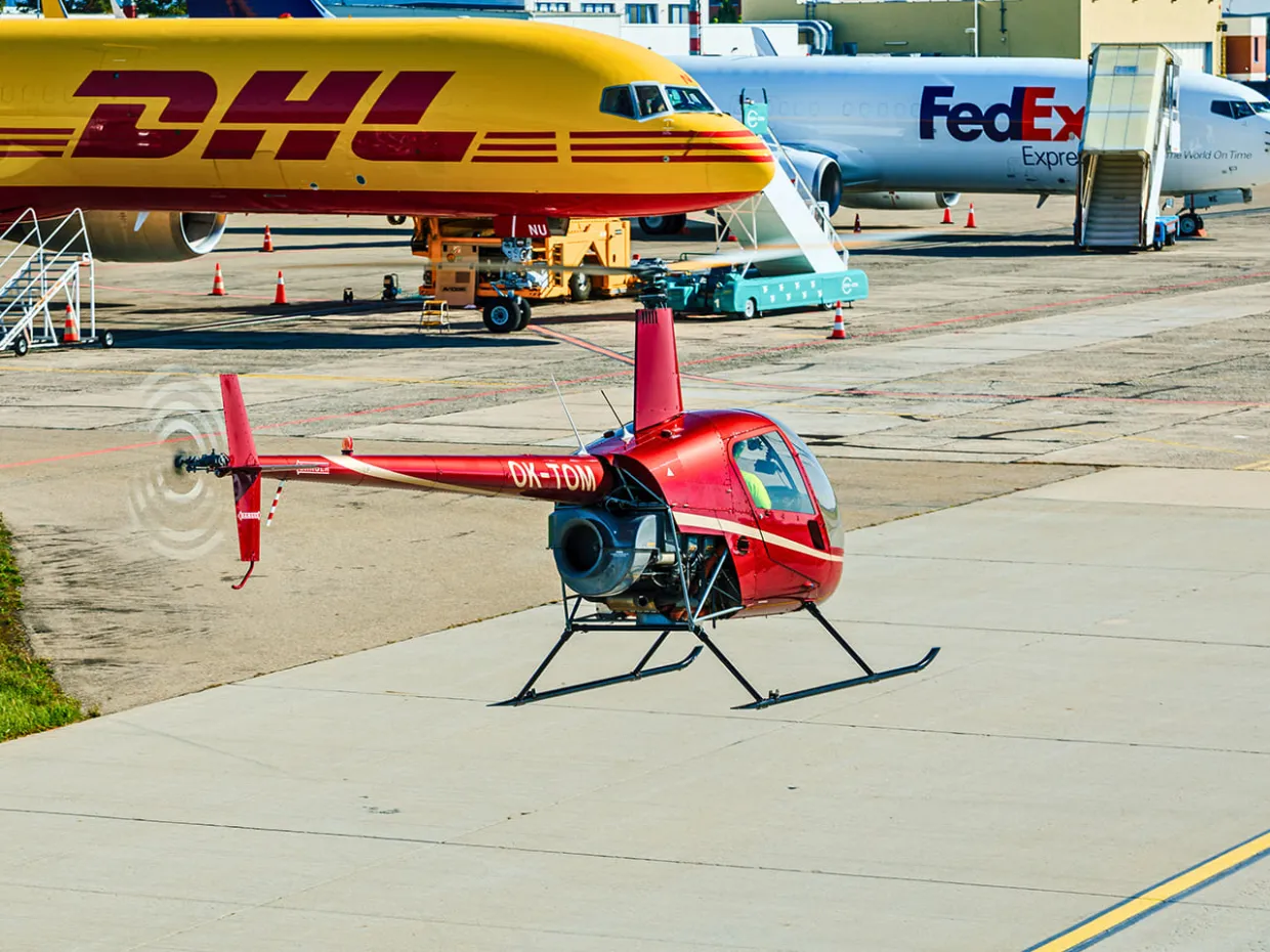 Pilotom vrtuľníka na skúšku Brno-7