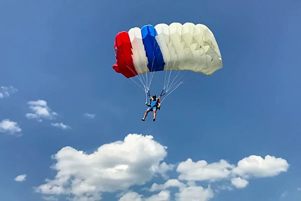 Sólo zoskok s padákom Spišská Nová Ves-0