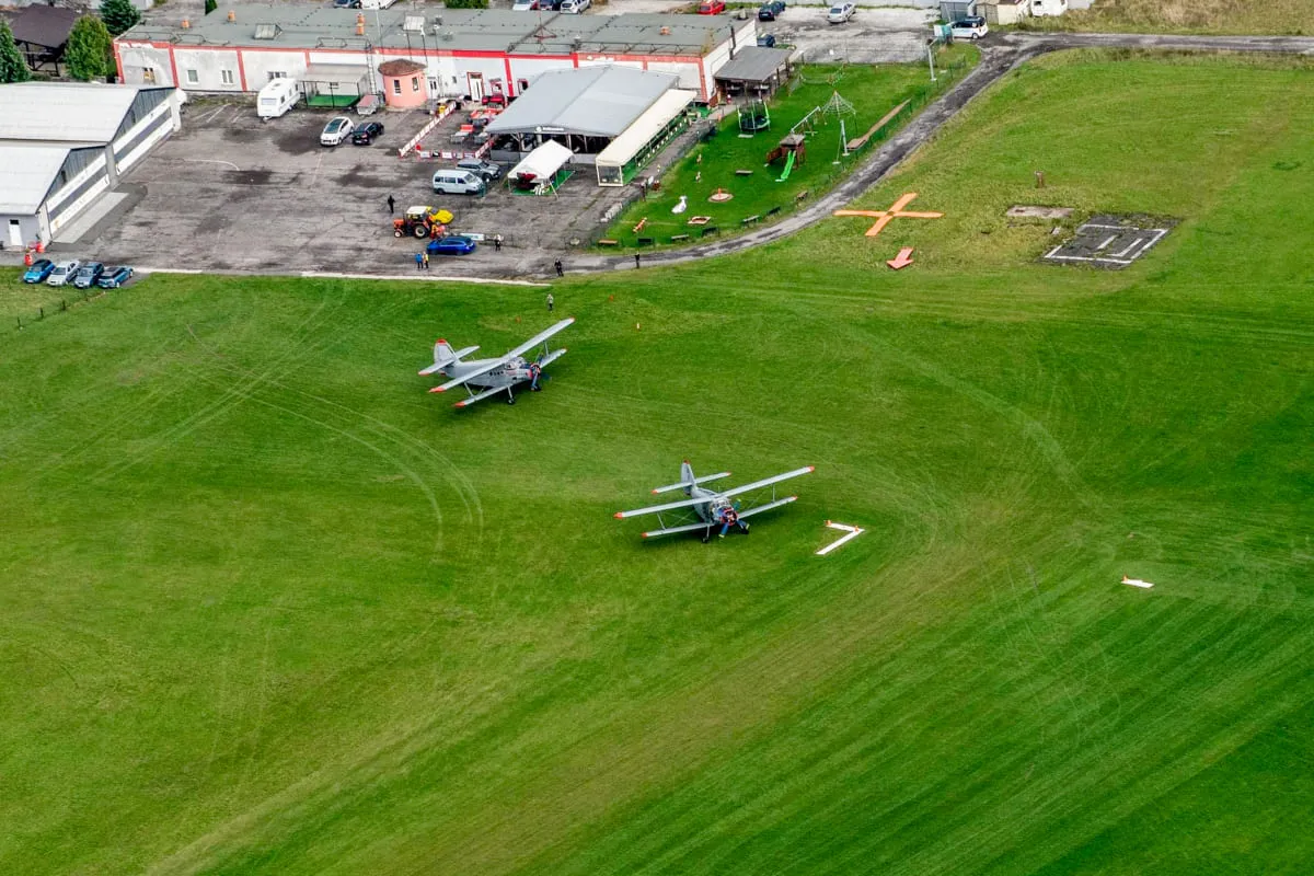 Tandemový zoskok s padákom Slovenský raj-11