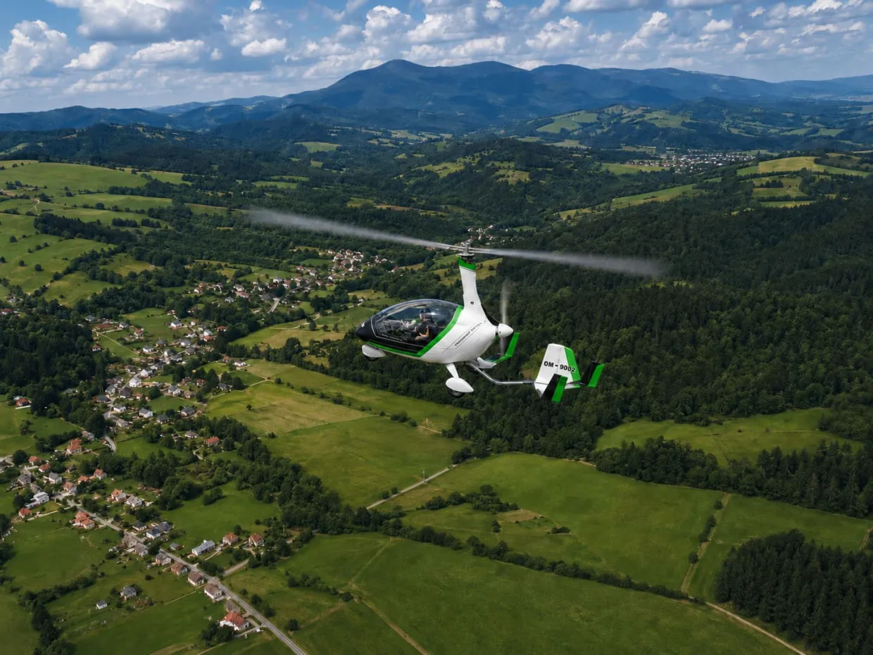 Pilotom vírnika na skúšku Trenčín-1