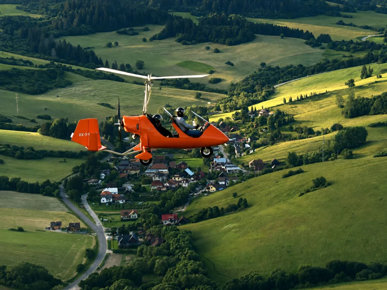 Zážitkový let vírnikom Martin-8