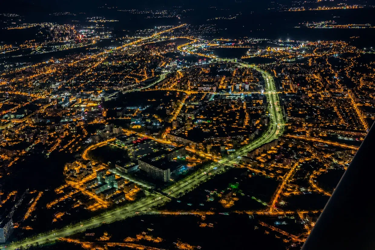 Nočný zážitkový let lietadlom Košice-3
