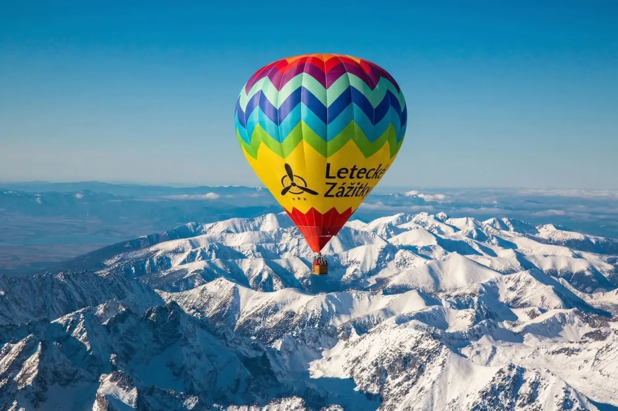 Expedičný prelet balónom ponad Vysoké Tatry