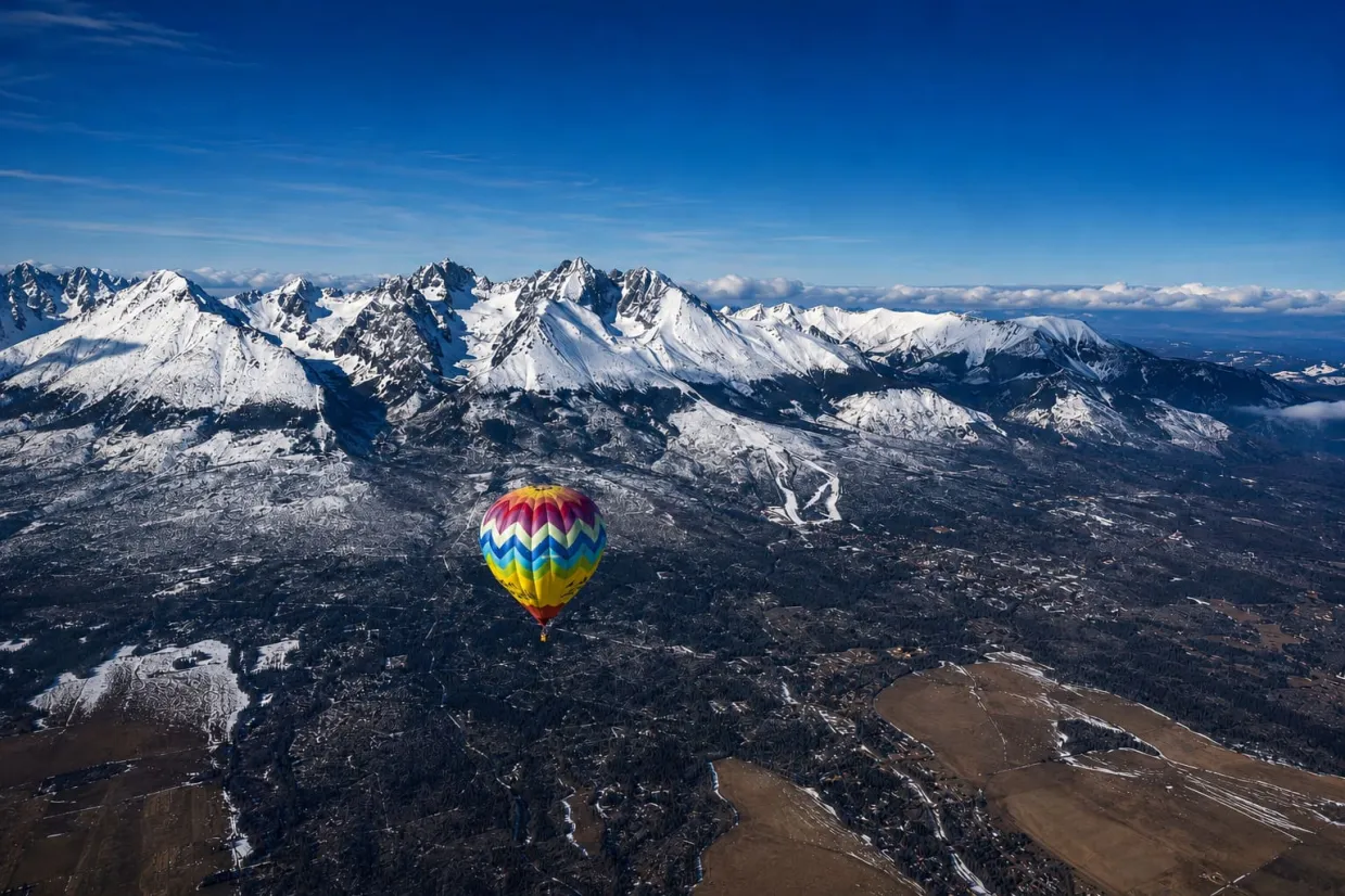 Expedičný prelet balónom ponad Vysoké Tatry-12