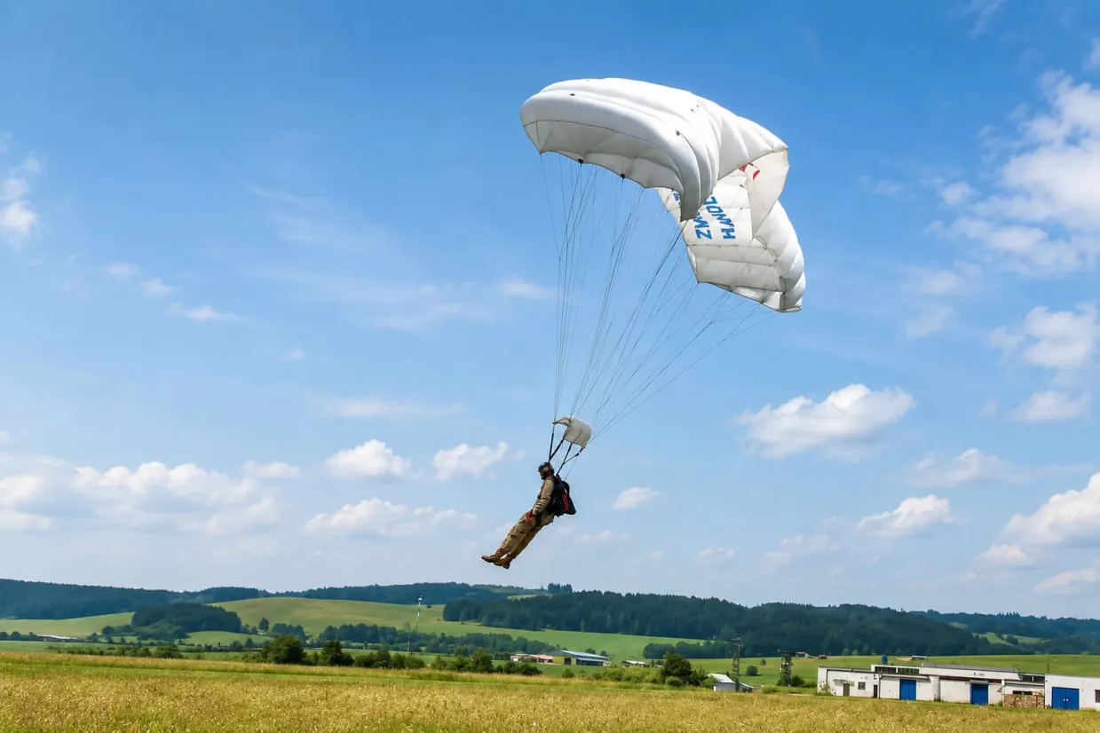 Sólo zoskok s padákom Dubnica nad Váhom-1