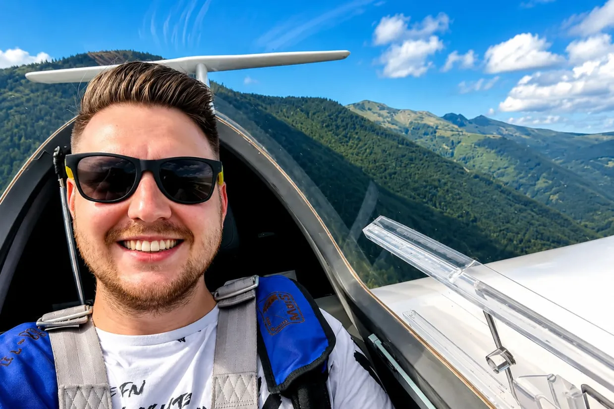 Zážitkový let vetroňom Senica-0