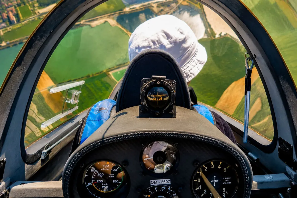 Pilotom vetroňa na skúšku Senica