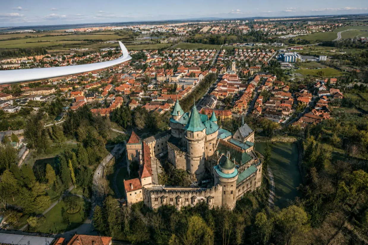 Zážitkový let vetroňom Prievidza