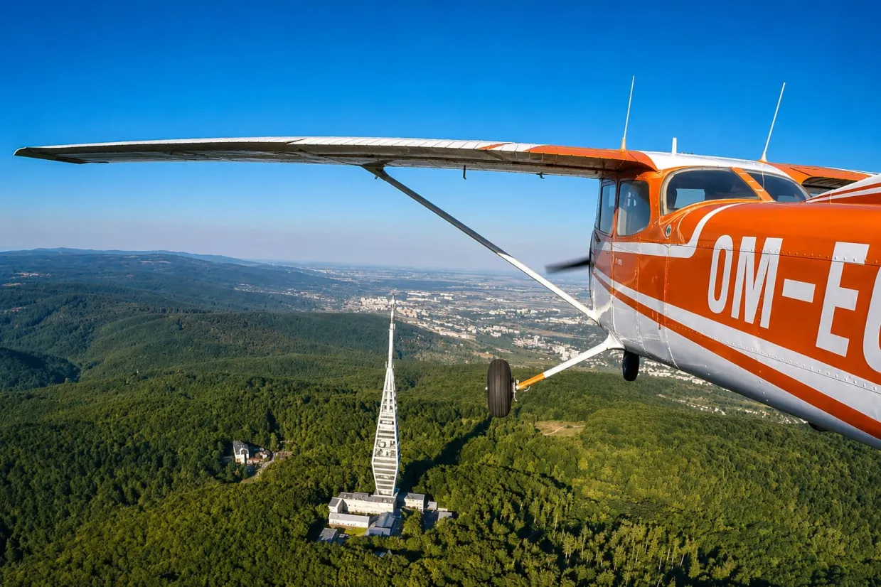 Pilotom lietadla na skúšku Bratislava-3