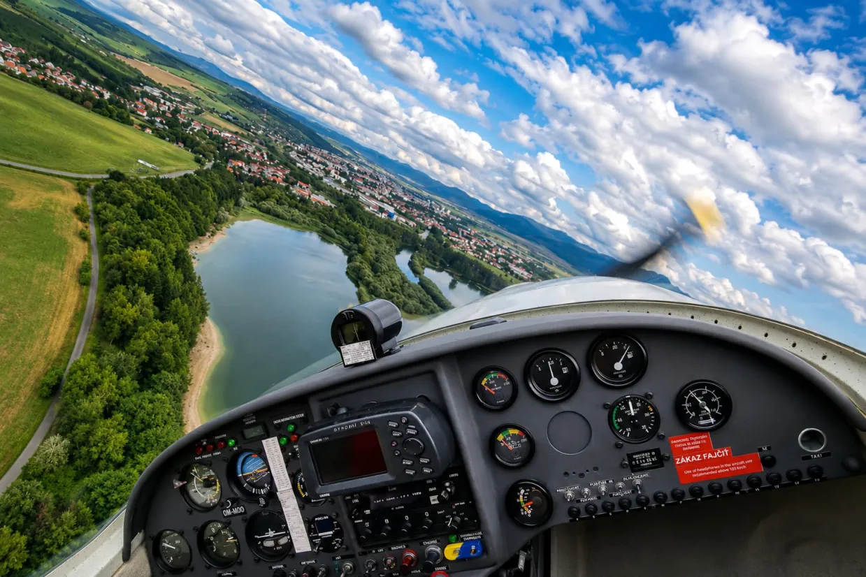 Pilotom lietadla na skúšku Nové Zámky-2