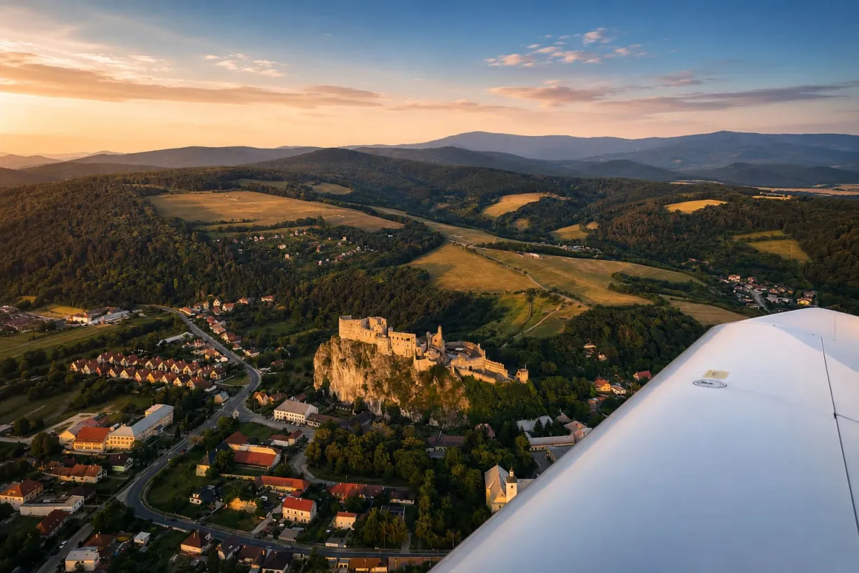 Pilotom lietadla na skúšku Trenčín-3