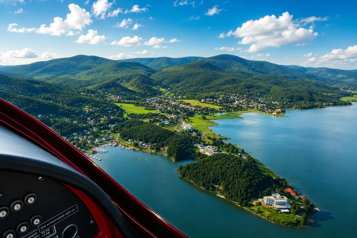 Zážitkový let lietadlom Streda nad Bodrogom