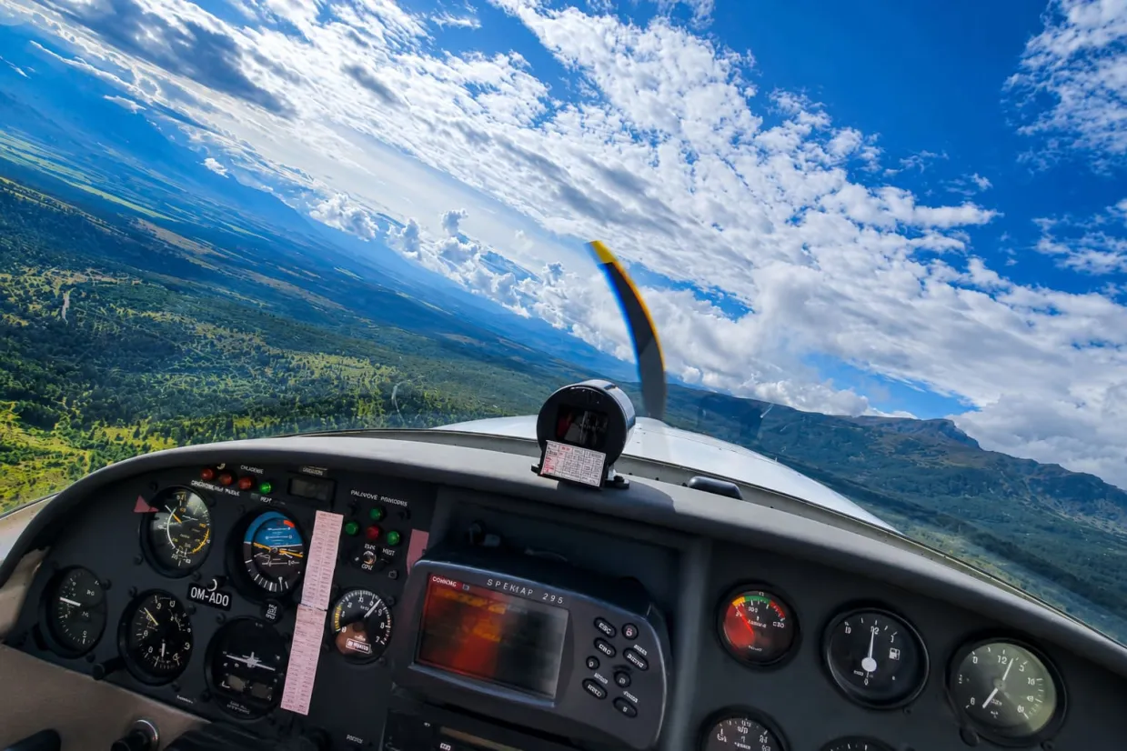 Pilotom lietadla na skúšku Vysoké Tatry-4
