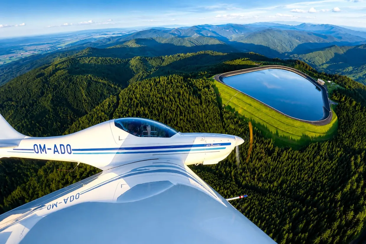 Pilotom lietadla na skúšku Vysoké Tatry-6