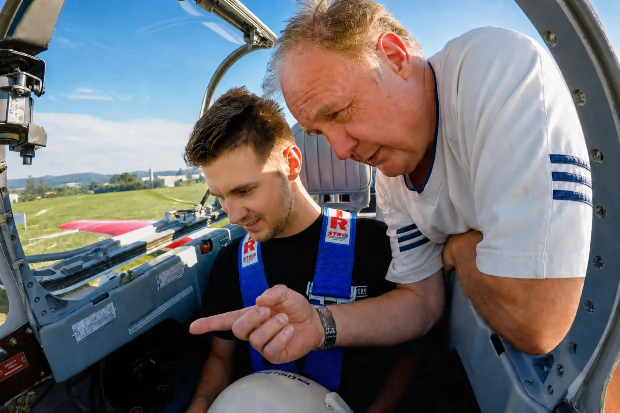 Pilotom stíhačky na skúšku Žilina