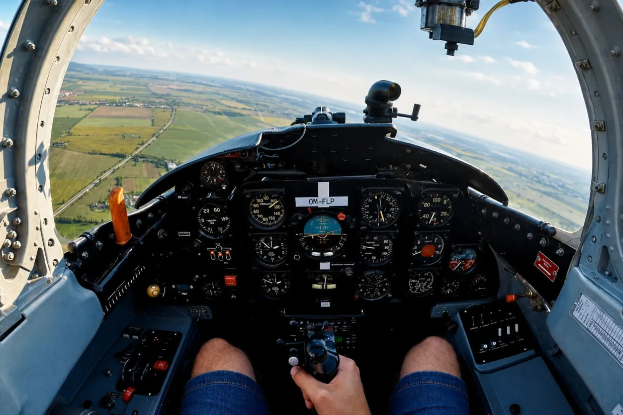 Pilotom stíhačky na skúšku Žilina-1