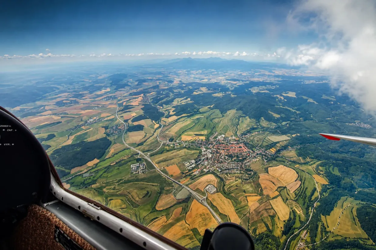 Pilotom vetroňa na skúšku Spišská Nová Ves-1
