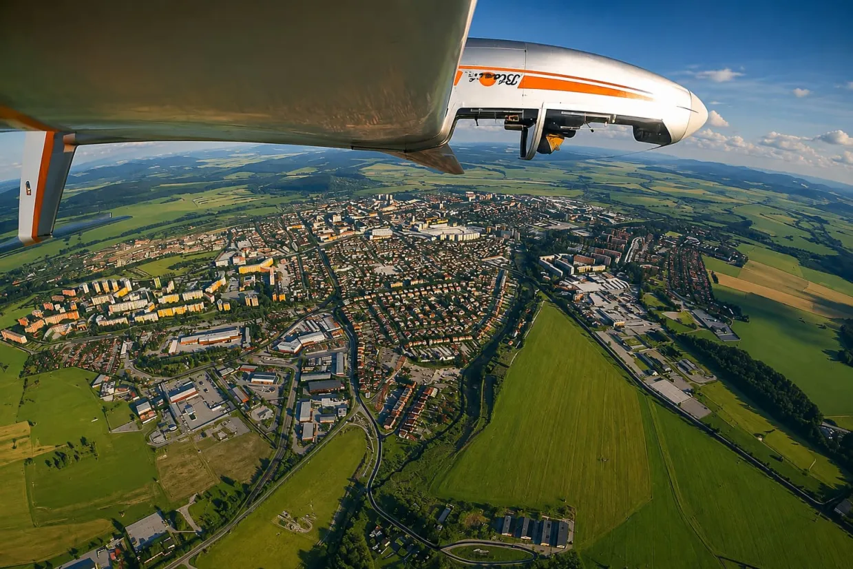 Pilotom vetroňa na skúšku Spišská Nová Ves-3
