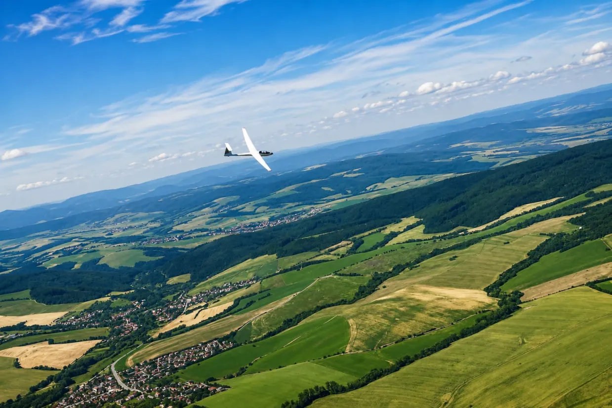 Zážitkový let vetroňom Prešov-13