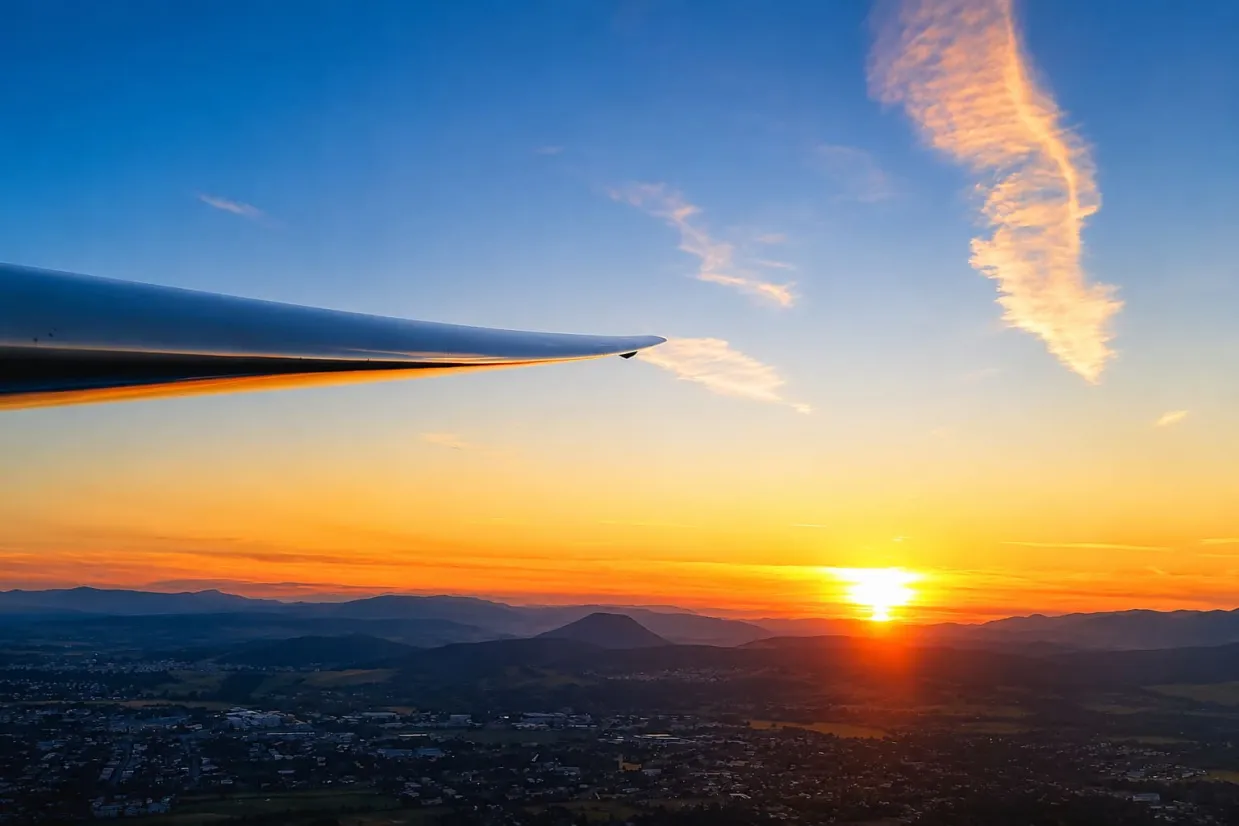 Pilotom vetroňa na skúšku Prešov-9