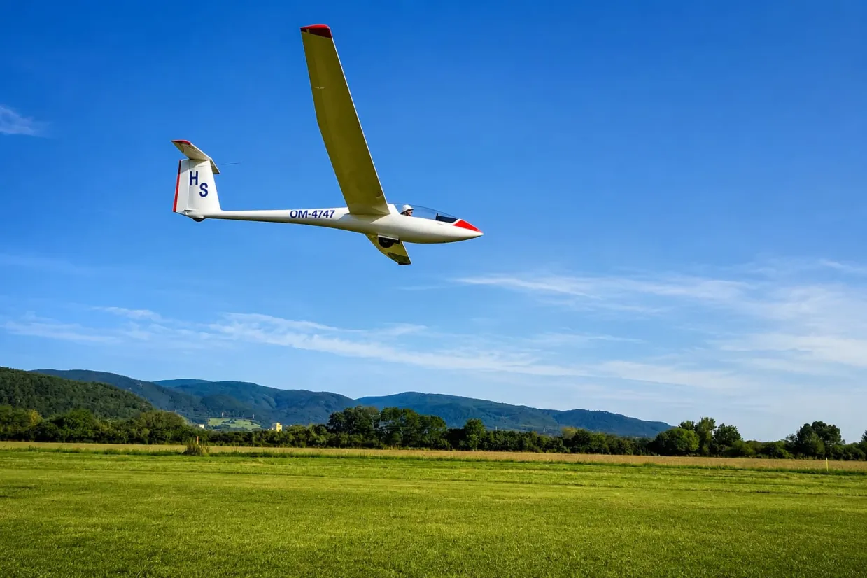 Pilotom vetroňa na skúšku Prešov-12