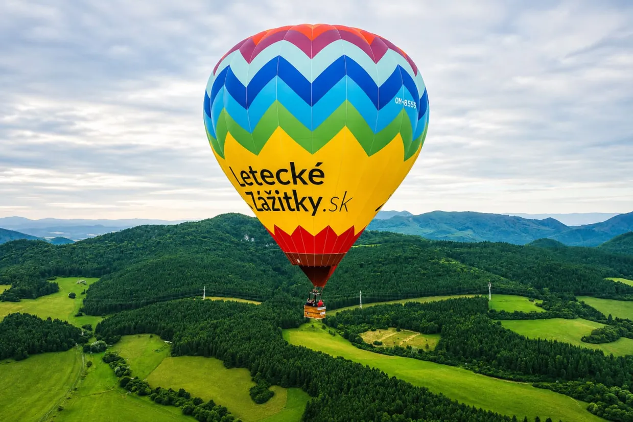 Súkromný let balónom Banskobystrický kraj