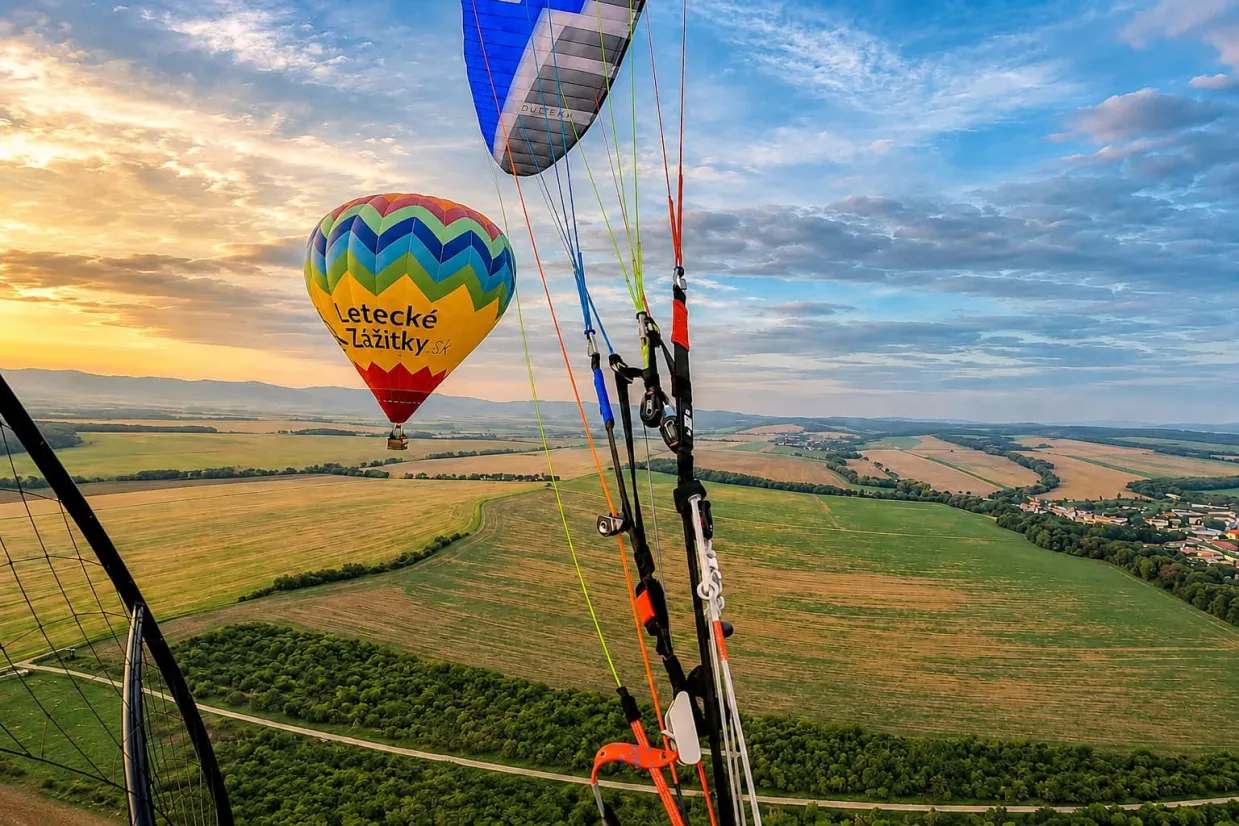 Vyhliadkový let balónom Nitriansky kraj-15