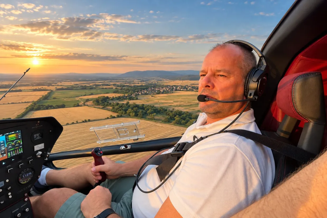 Pilotom vírnika na skúšku Topoľčany-3