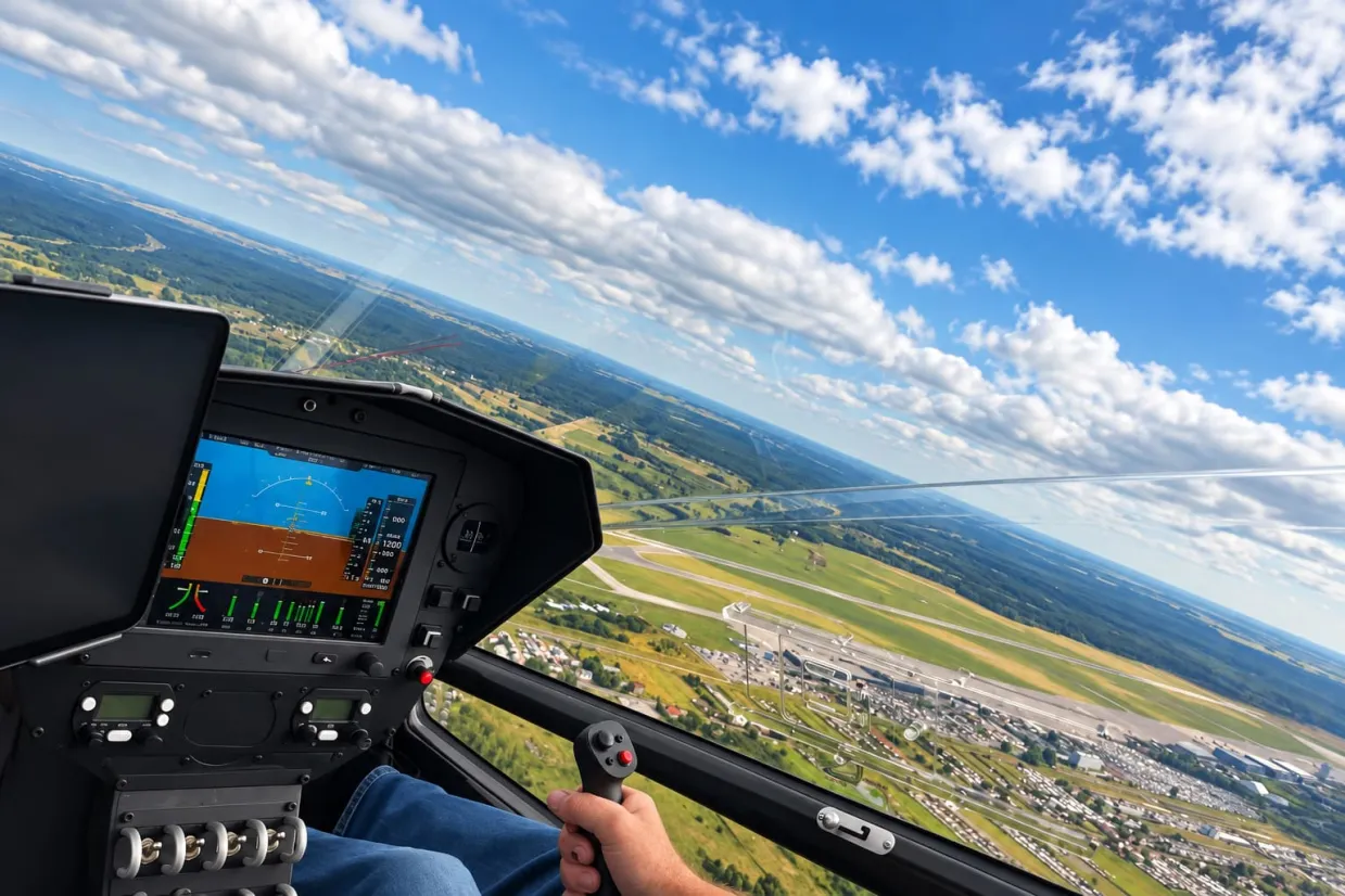 Pilotom vírnika na skúšku Topoľčany-9