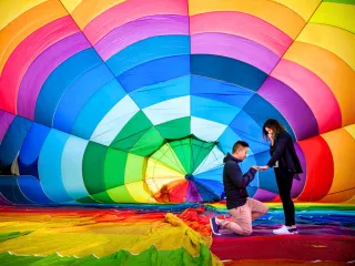 Zásnubný let balónom Prešovský kraj