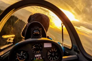 Pilotom vetroňa na skúšku