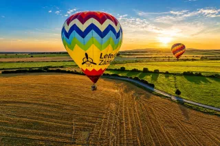 Vyhliadkový let balónom Nitriansky kraj