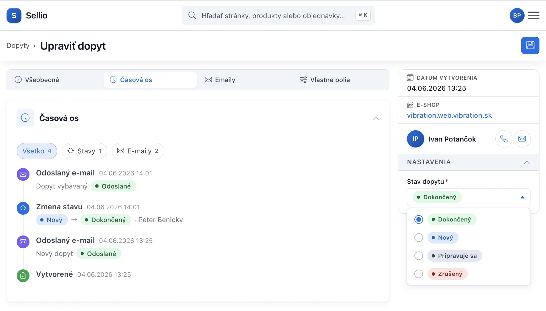 CRM module